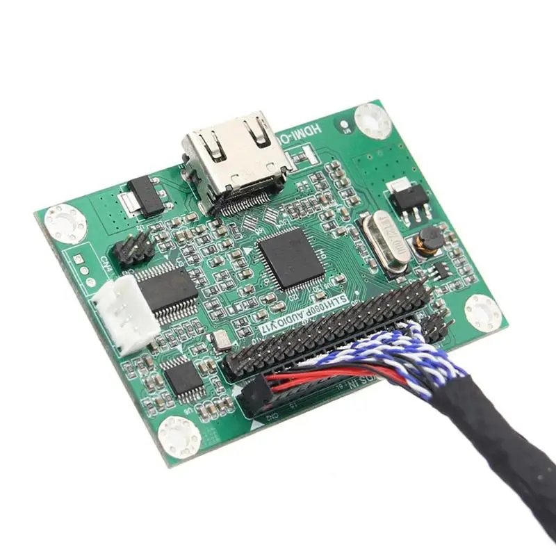 Geekworm LVDS к HDMI адаптер плата конвертер Поддержка 1080 P Разрешение|Демонстрационные