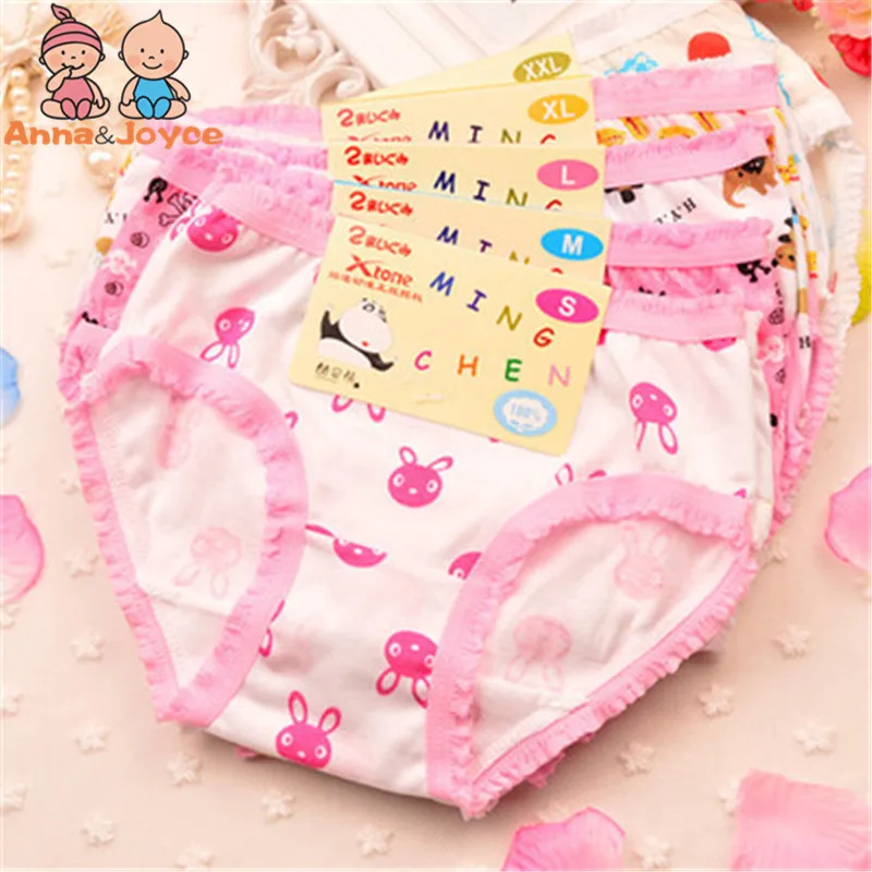 

6pcs/lot Girls Underwear Shorts Kids Briefs Print Briefs Girl Cotton Panties Girls Underwear Ctnn0040