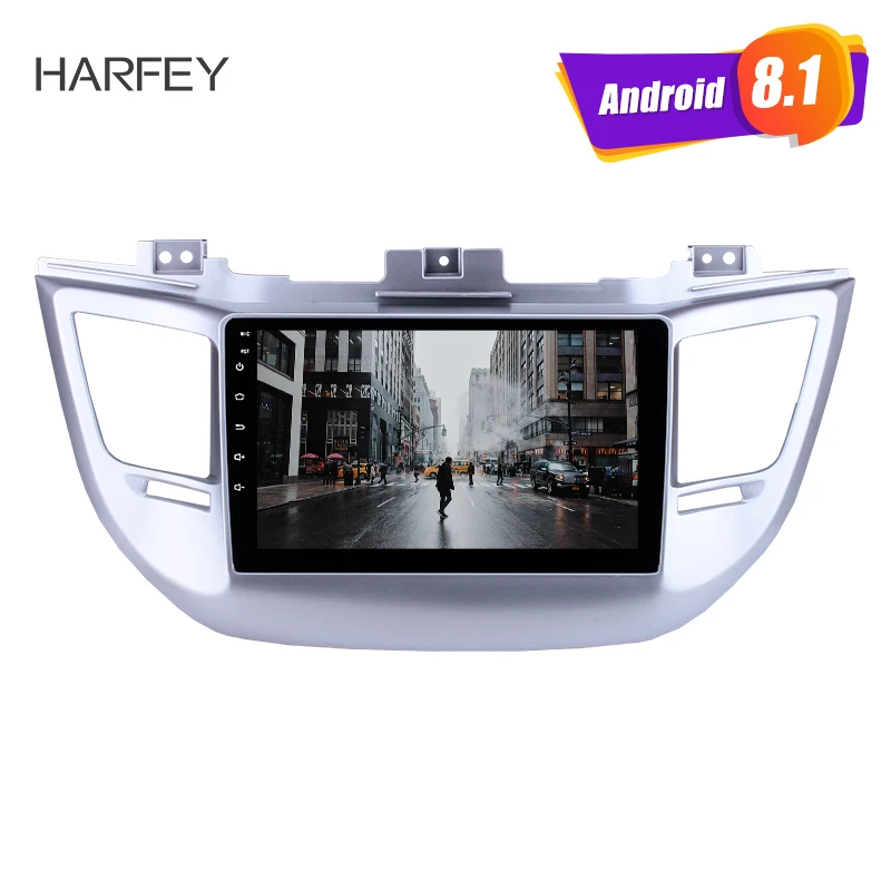 Harfey для Hyundai TUCSON 2014-2018 автомобильное стерео радио 9 &quotAndroid 8 1 GPS Navi с Bluetooth