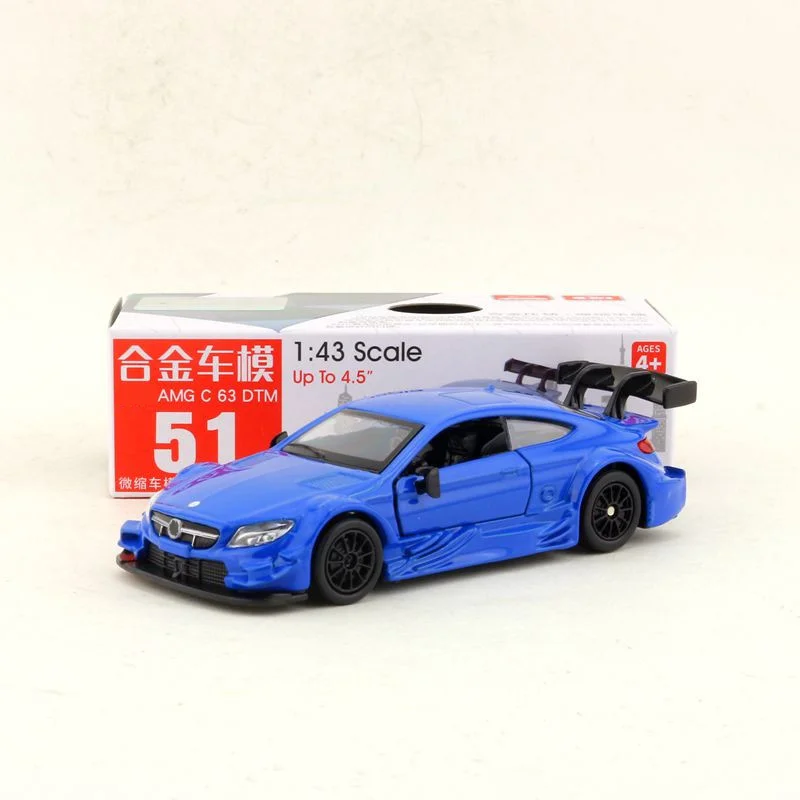 Литая металлическая игрушка модель масштаб 1:43 C63 AMG DTM Super Car/Pull Back/открывающиеся