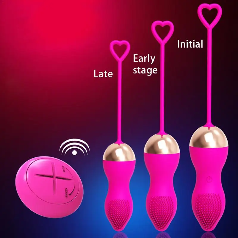 Вагинальная гантель Вибрирующая палочка Kegel Smart Ball беспроводной пульт