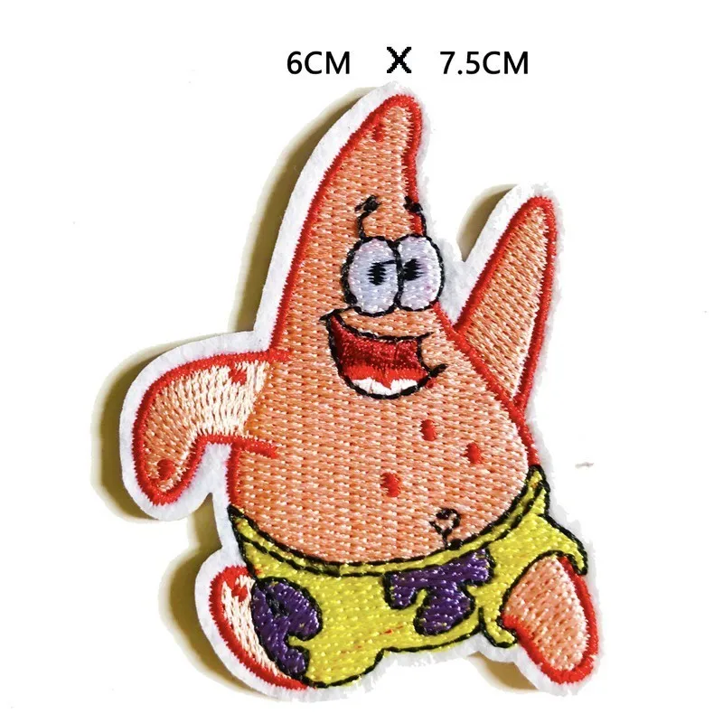 Нашивки аниме Морская звезда Мой сосед Тоторо железные аппликации для одежды