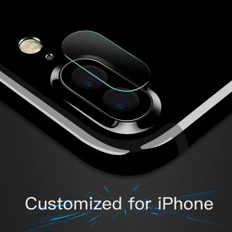 Защитная пленка для объектива камеры iPhone 7 8 6 S Plus 5S 5 прозрачная задняя крышка