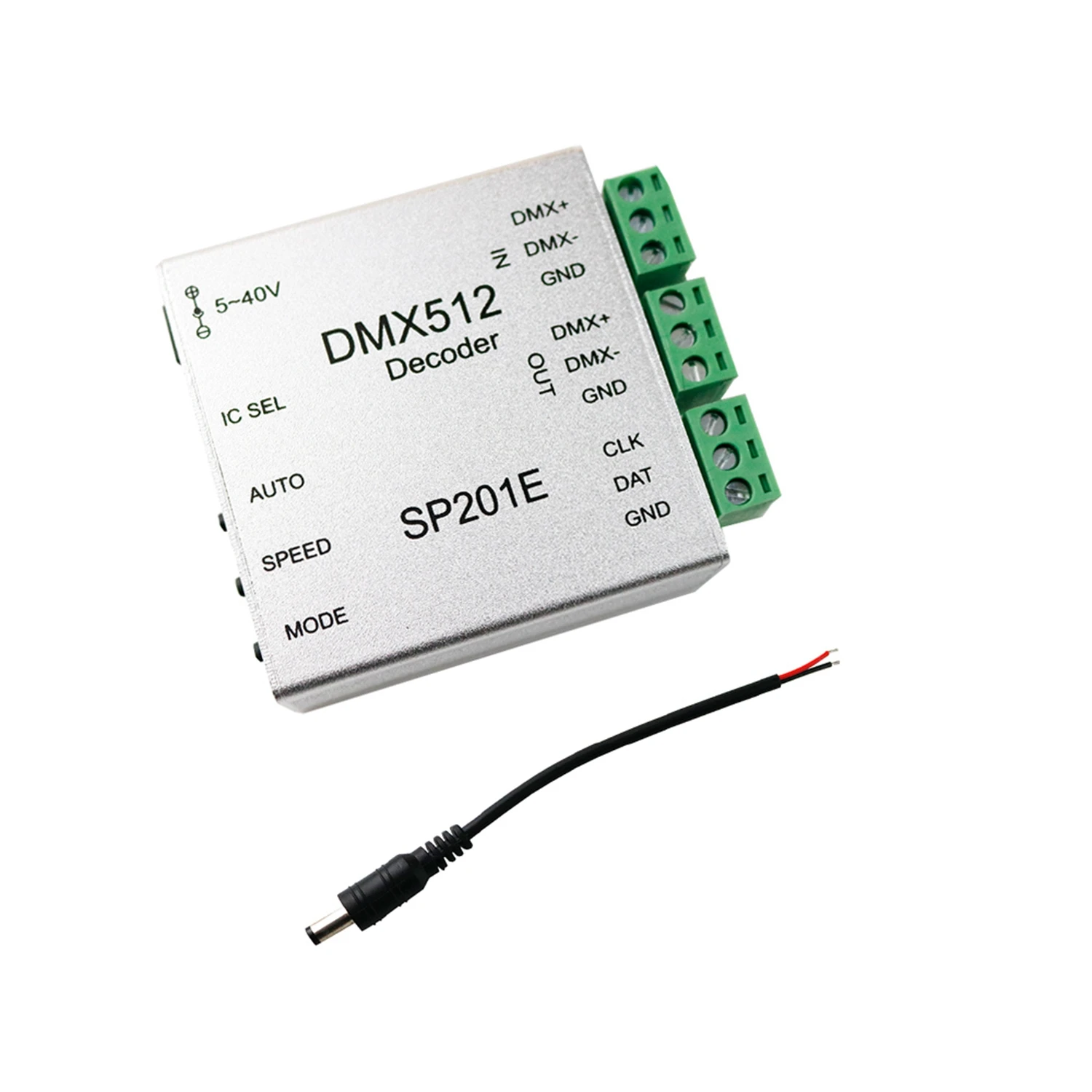 RGB Led контроллер Диммер SPI конвертер DMX512 декодер WS2812B WS2801 WS2811 1903 DMX плата IC