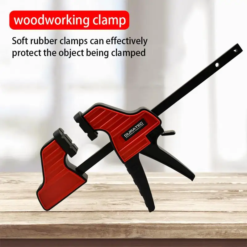 F Style Bar Clamp Wood Working Tools Quick Grip 4/6/12/18/24 Inch Plastic Carpentry Clamps Release | Инструменты