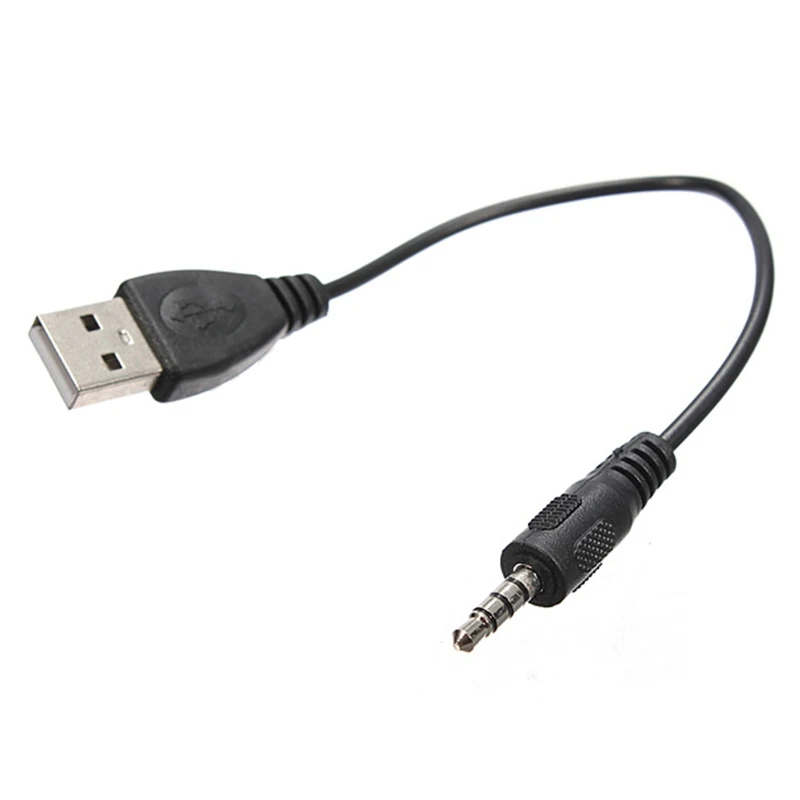 3 5 мм с разъемом подачи внешнего сигнала AUX jack штекер USB разъем Кабель-адаптер для