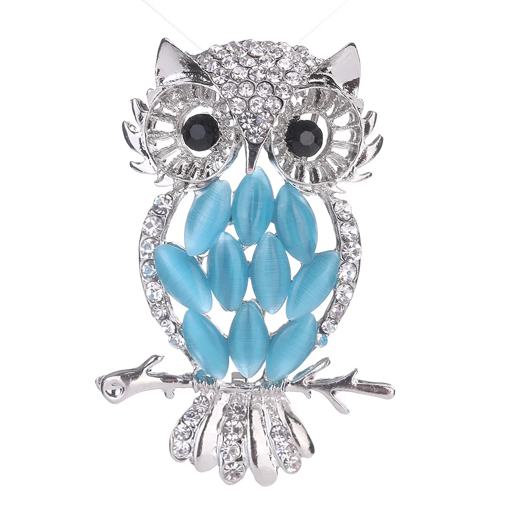 Милая Элегантная Брошь в виде совы сплав брошь для банкета свадьбы вечеринки