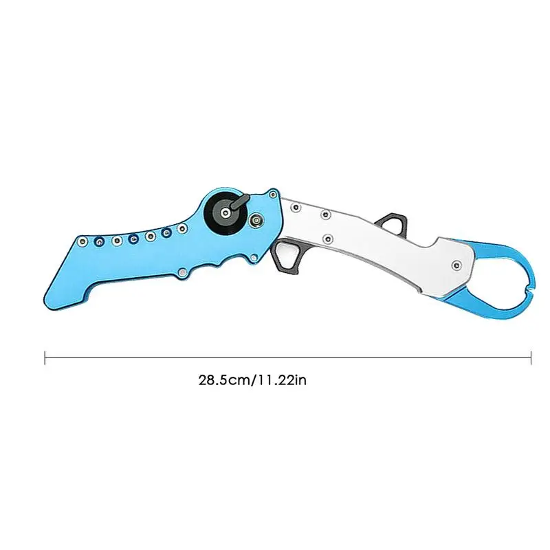 

Fishing Tool Aluminum Alloy Fishing Pliers Foldable Outdoor Portable Stainless Steel Fishing Lip Gripper Hook Recover