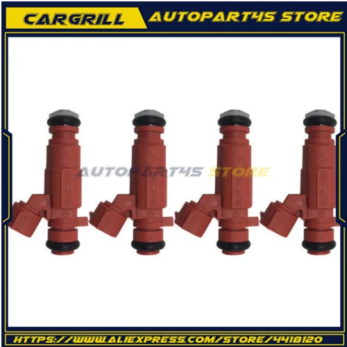set of 4 TESTED NEW FUEL INJECTOR NOZZLE 35310-37160 3531037160 1.6L N-E-W For Hyundai Accent Elantra for KIA | Автомобили и