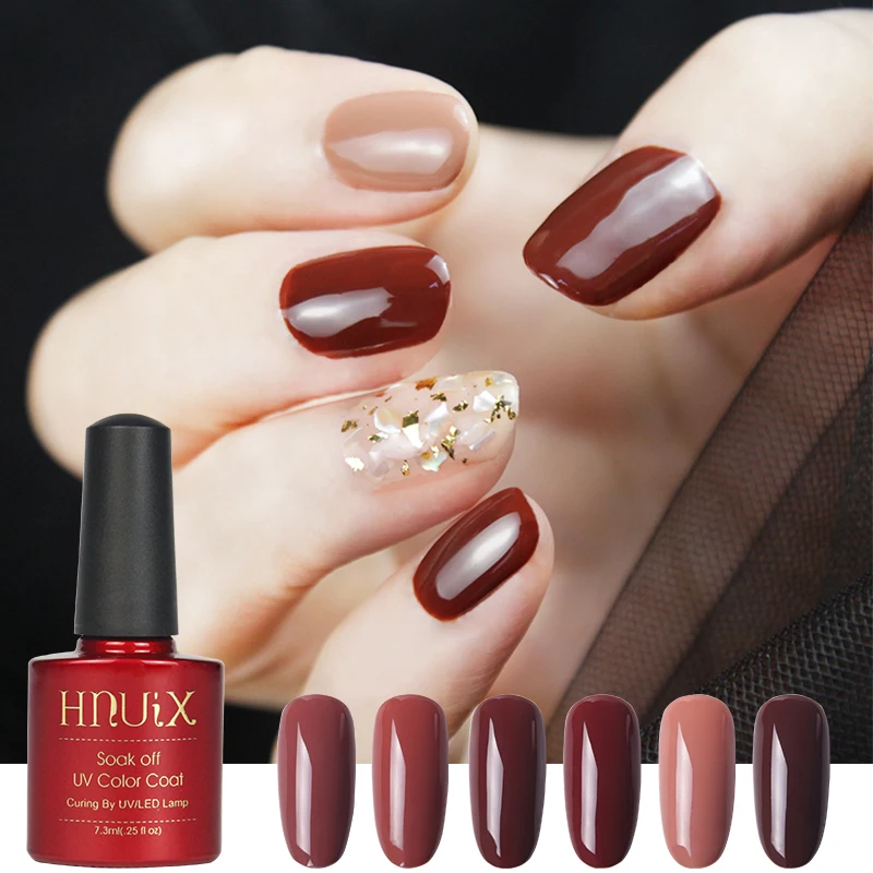 Гель для ногтей HNUIX Beauty УФ светодиодный гель отмачиваемый долговечный лак 7 3 мл