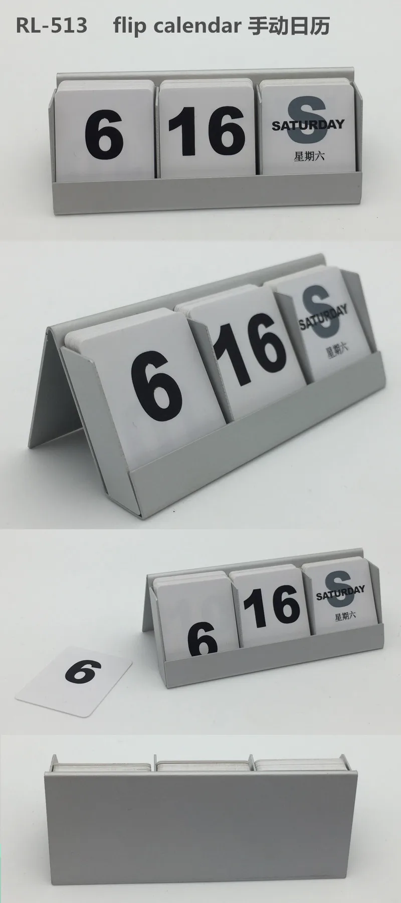 Manual Calendar Alloy Perpetual Calendar. Operation Page Kawaii Office Business Affairs Furniture Gift | Канцтовары для офиса и