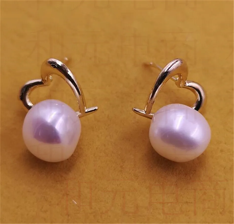 10-12MM HUGE baroque pearl earrings 2018 DIY new natural purple party violet Mesmerizing torus peacock green rust pink | Украшения и