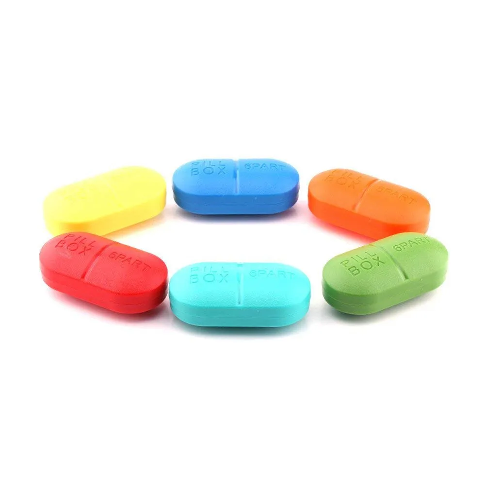 2018 Новый Портативный нести на резинки Pill Box #8 | Дом и сад