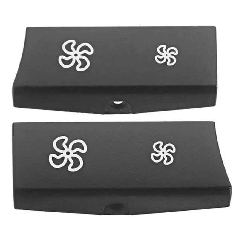 Прочный 1 пара черный автомобильный обогреватель переключатель климат контроля