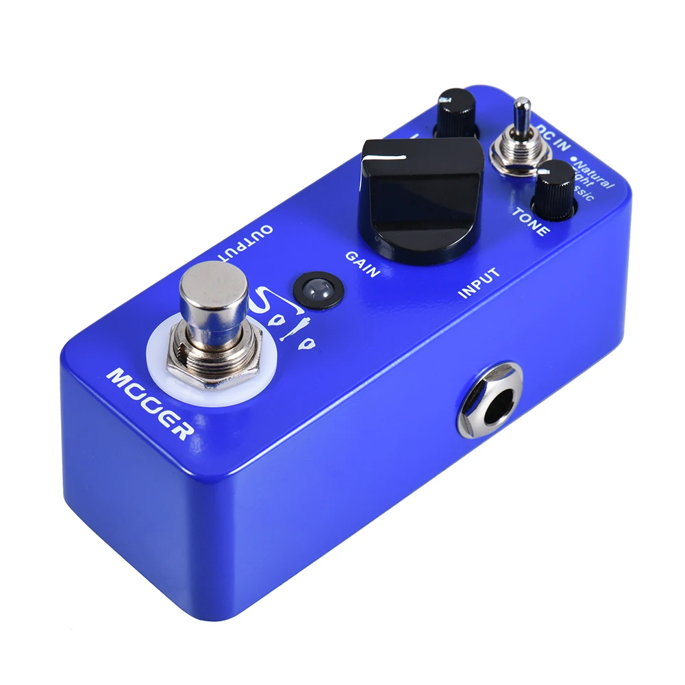 MOOER SOLO искажения гитарная педаль с высоким коэффициентом усиления гитарной