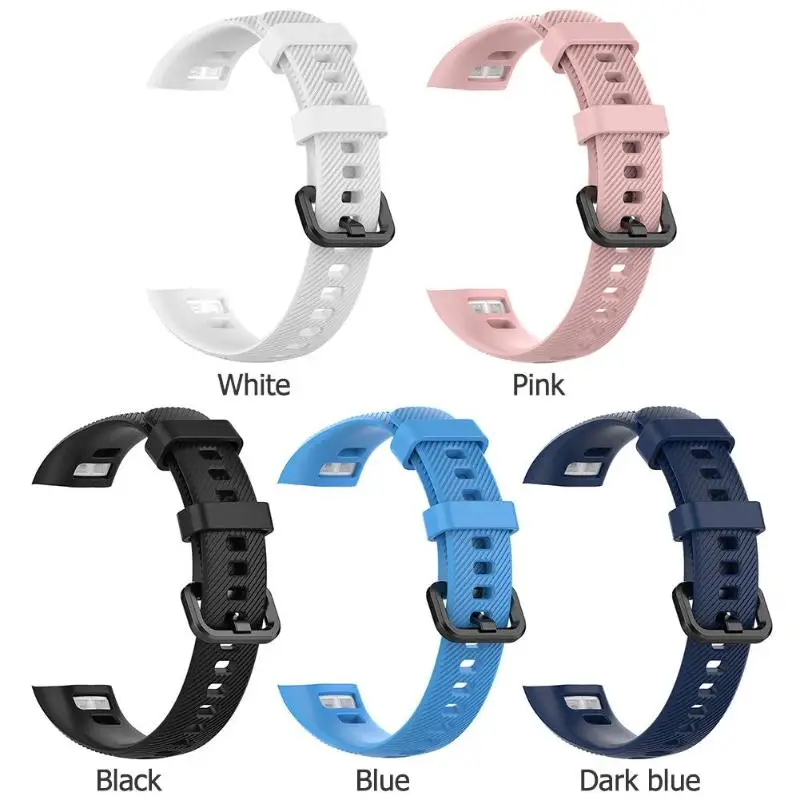 Silicone Adjustable Wristband Bracelet Watch Strap for Huawei Honor Band 4 Smart Intelligent Accessories | Электроника