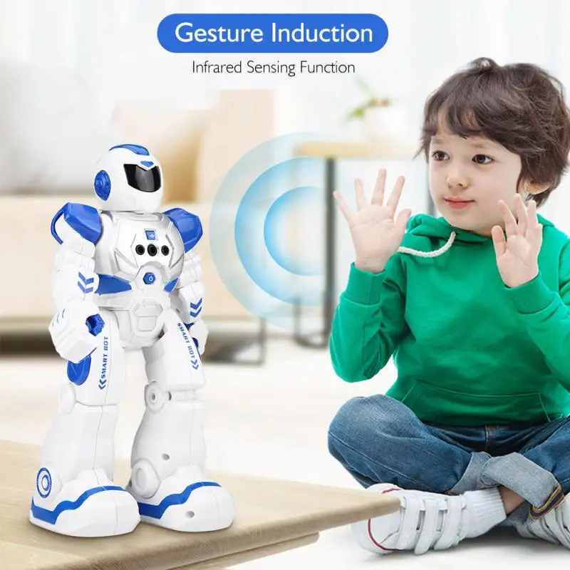 Remote Control Smart Robot Action Walk Sing Dance Figure Gesture Sensor Toys For Children Birthday Gift Hot Sale | Игрушки и хобби