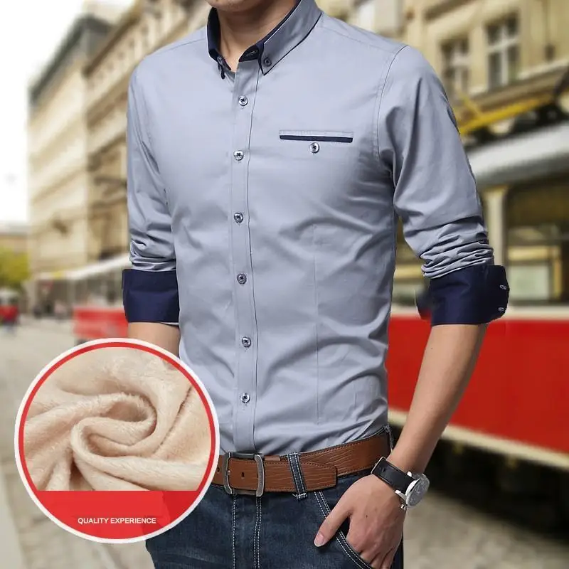 Осень Invierno Masculina Para Тактический Ropa De 2018 Camisa Hombre мужские большой Размеры тощий