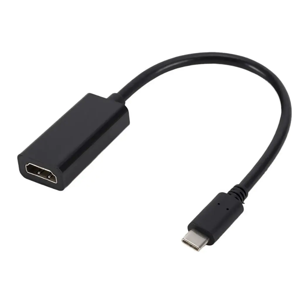 HD Тип C для HDMI конвертер ПК телевизор монитор простое использование подключи и