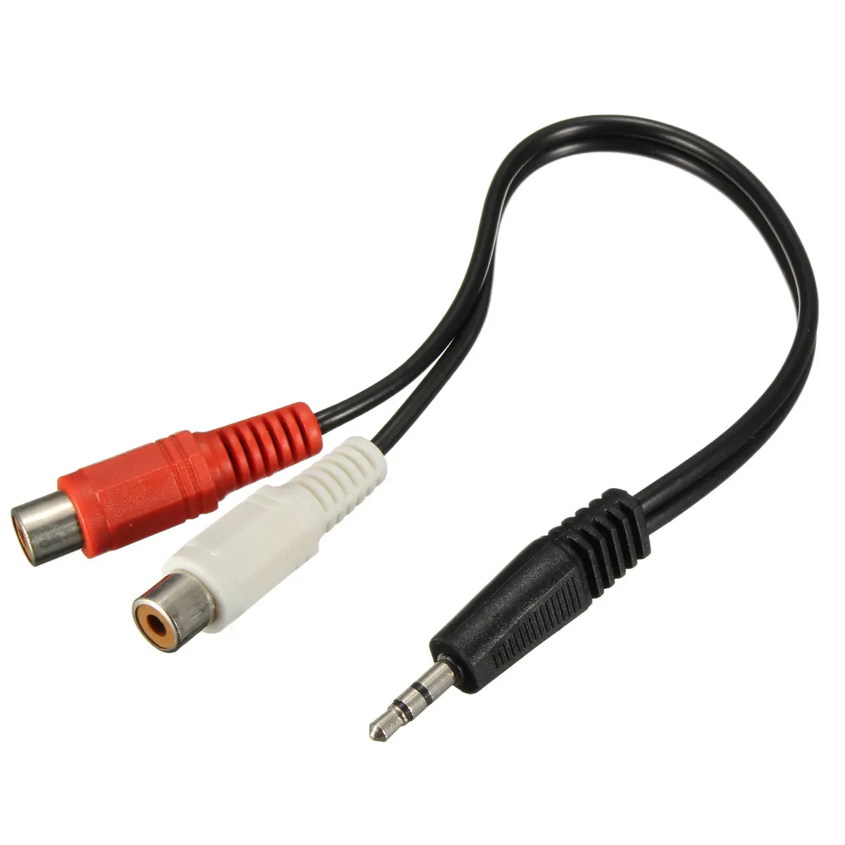 3 5 мм штекер мини стерео джек к 2 гнезда RCA двойной телефонный кабель свинцовый Y