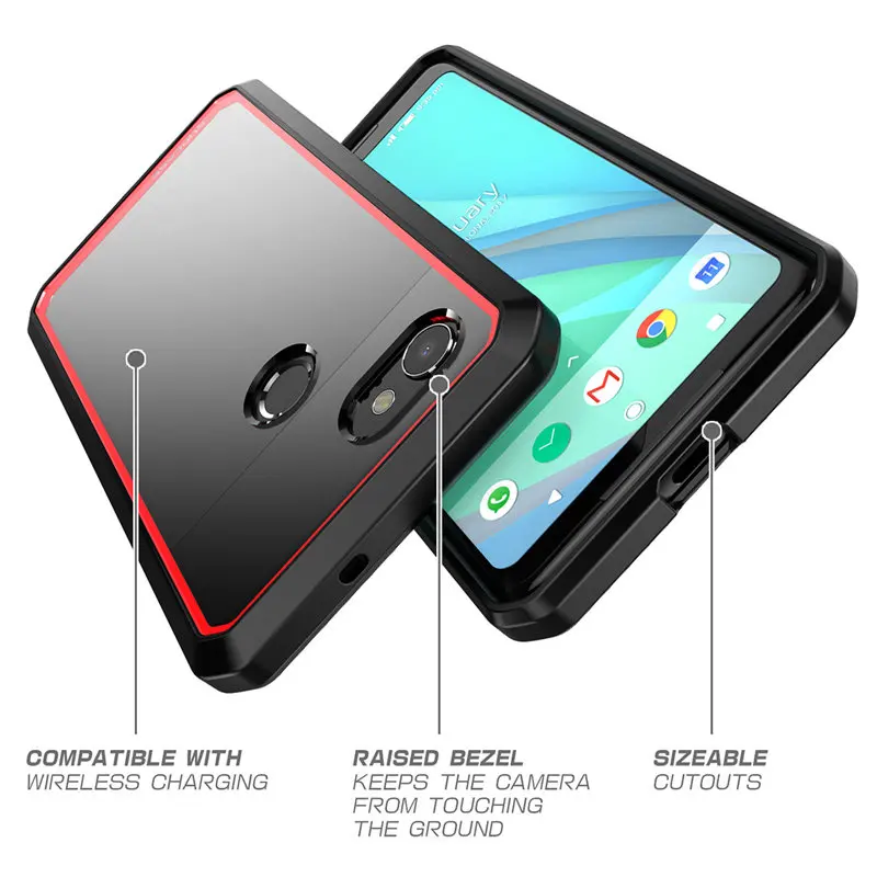 Чехол для Google Pixel 2 XL (выпуск 2017) SUPCASE UB Series Премиум Гибридный ТПУ бампер +