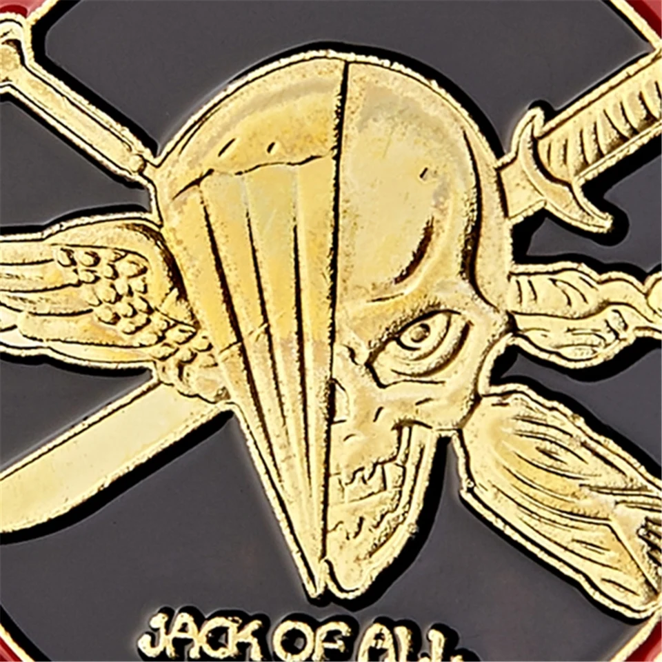 Позолоченная памятная монета морской пехоты США Recon USMC коллекция монет для