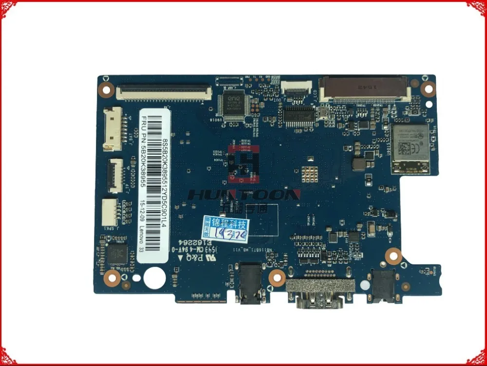 FRU:5B20K38955 для Lenovo Ideapad 100S 11IBY материнская плата ноутбука Atom Z3735F 2G RAMs 64G SSD 100%