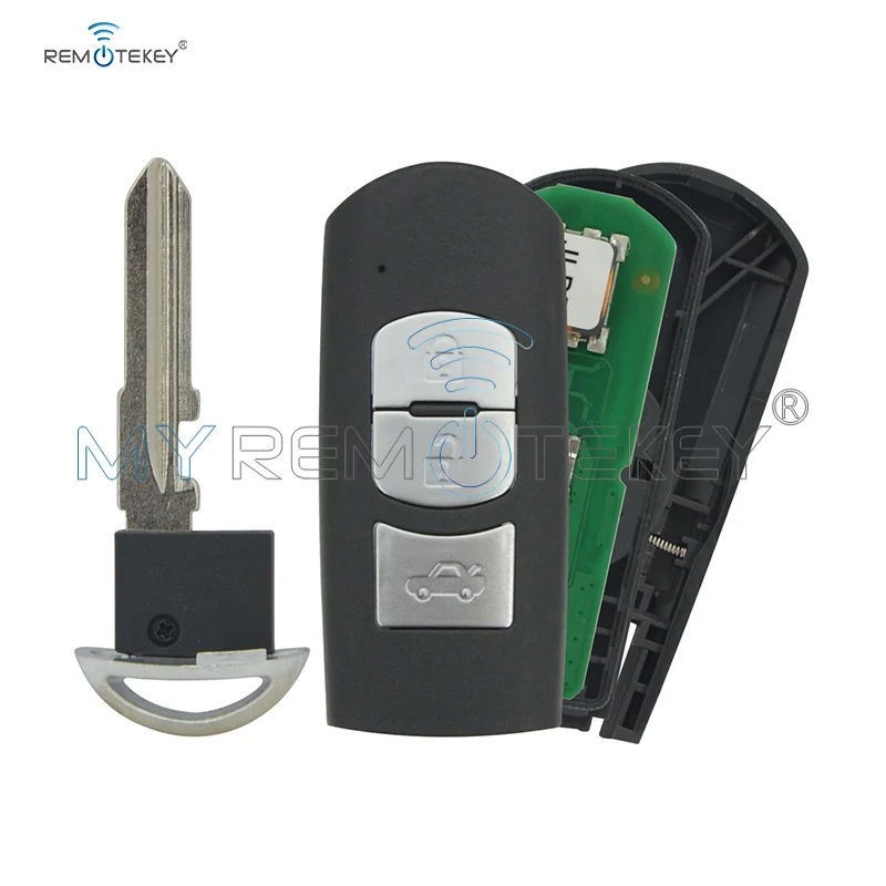 Remtekey новая модель Φ Smart key 3 кнопки 434 МГц для Mazda 6 2014 2015 2016 2017 | Автомобили и