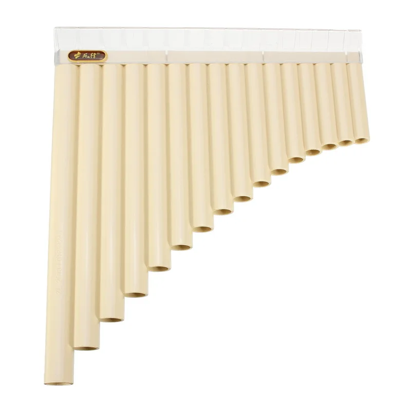 Zebra 16 тюбик Экологичная Смола C тон Pan флейта легко обучающий мундштук Panpipe духовой музыкальный инструмент для начинающих подарок