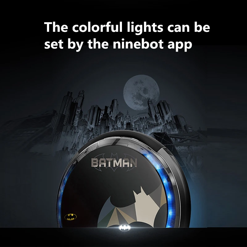 Ninebot One S2 моноцикл с Бэтменом самобалансирующийся скутер 500 Вт 30 км умный