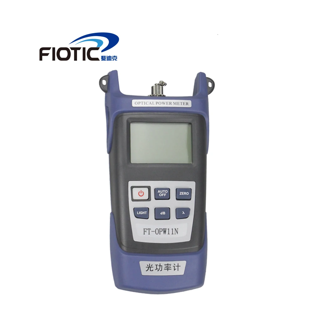 Ftth High Precision Handheld Fiber Optical Power Meter -70+3 dBm Fiber Optical Cable Tester