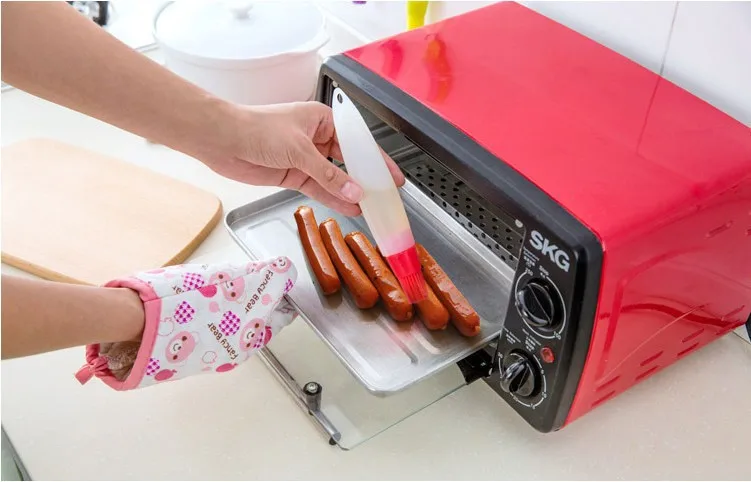 Портативный Силиконовый барбекю кисти для масло полив выпечки Кухня кисточки