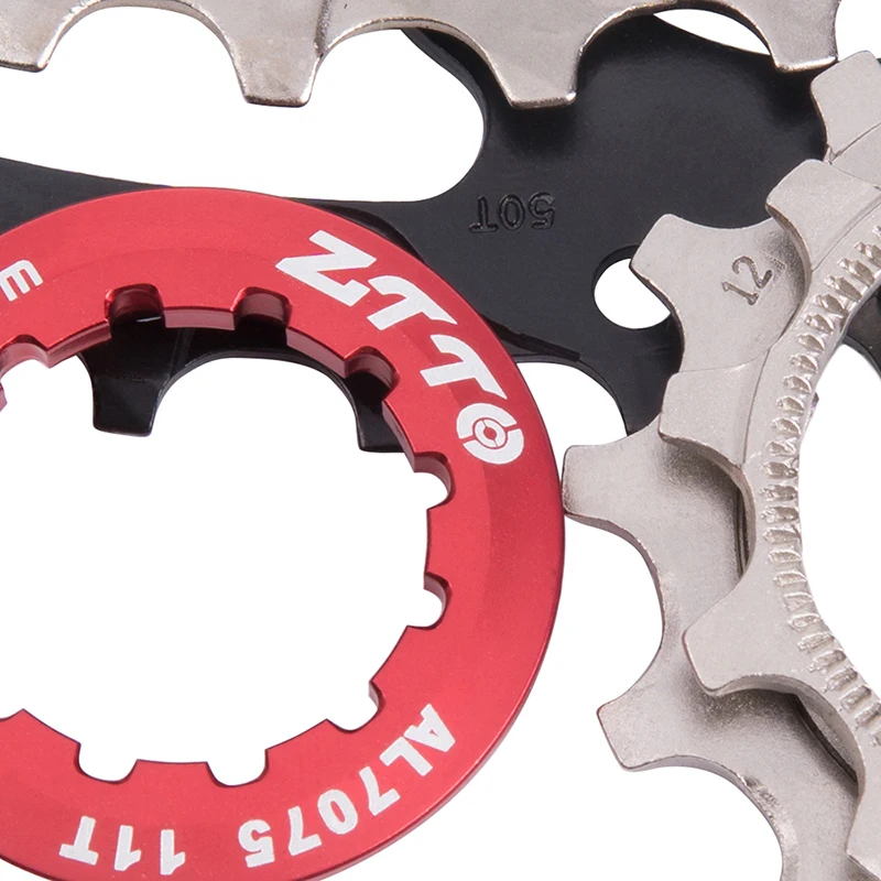 Велосипедная Сверхлегкая кассета ZTTO 2019 12 Скоростей 11 50T SLR MTB 413 г В k7 горный