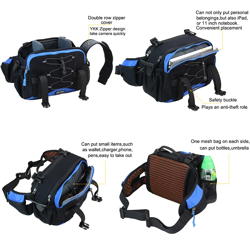 Цифровая зеркальная камера фото сумка Gopro Lowepro водонепроницаемый рюкзак с любой