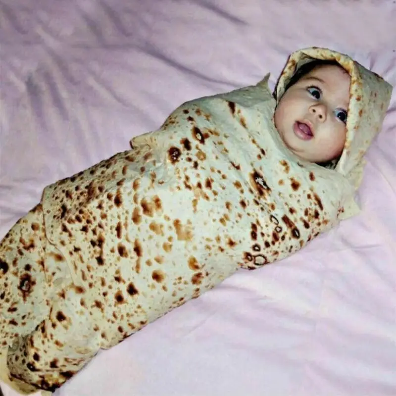 Tortilla Texture Soft Throw Blanket Family Car and Sofa Office Quilts Bedding Winter Zen Life Burrito | Дом и сад