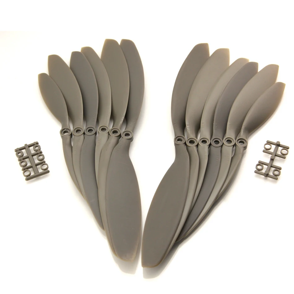2 пары ATG Propeller CW CCW APC Prop 8038 1047 1147 для многороторного вертолета квадрокоптера