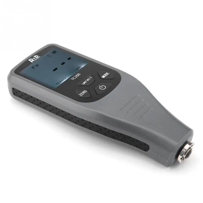 Ручной измеритель толщины краски автомобиля TC200 переносной цифровой датчик