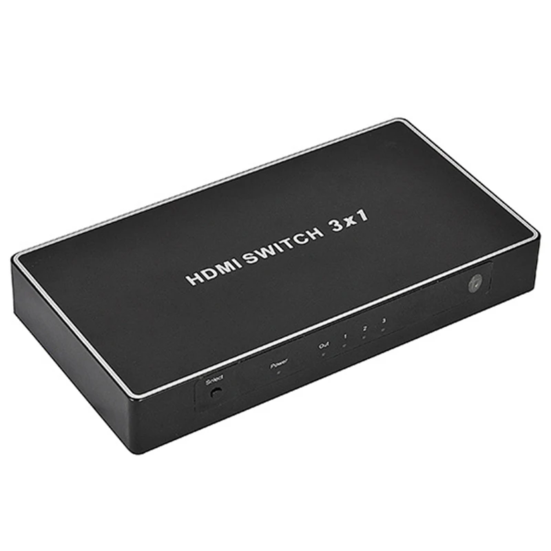 3 порта Hdmi коммутатор 2 0 сплиттер 30 Гц 3D 1081P 2160P Full Hd входа 1 выход Поддержка Hdcp 4 4K x 2K