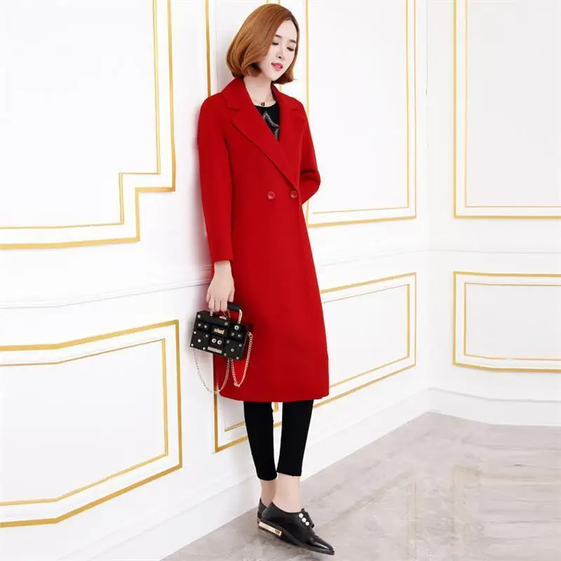 Узкие Elegantes Roupa Campera 2018 Abrigo Tapado де Mujer Invierno зимние женские корейские кашемировый