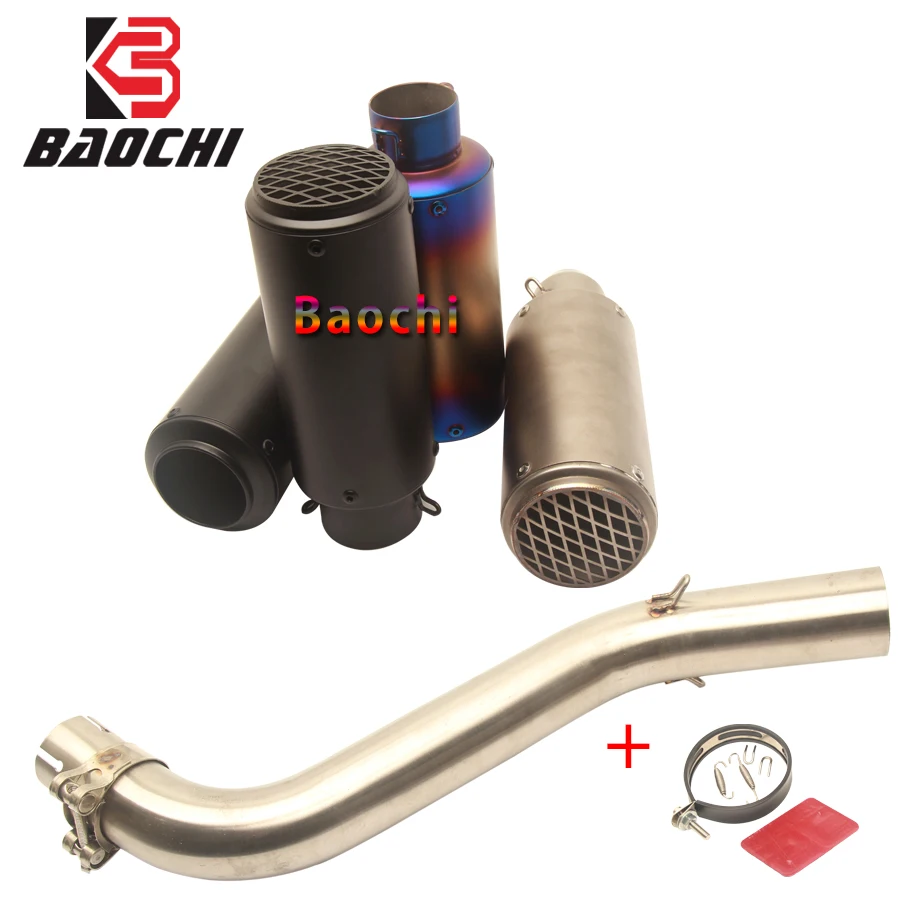 Для мотоцикла выхлопная Соединительная труба средняя Escape глушитель Benelli 600 Benelli600