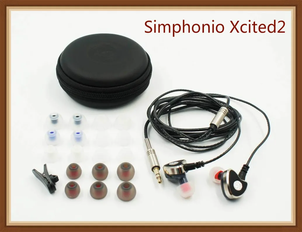 Simphonio Xcited2 XC2 Динамический драйвер DD HiFi аудиофил Внутриканальные наушники IEMS