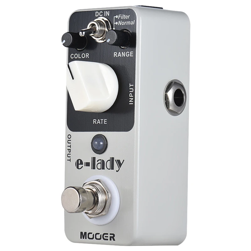 MOOER Guitar Pedal E-Lady Analog Flanger Effect 2 Modes True Bypass Full Metal Shell Parts and Acc | Спорт и развлечения