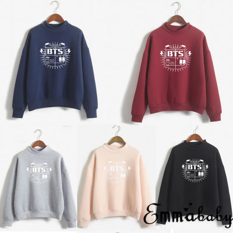 THEFOUND новинка повседневная толстовка Bangtan Boys унисекс Jung Kook однотонная свободная