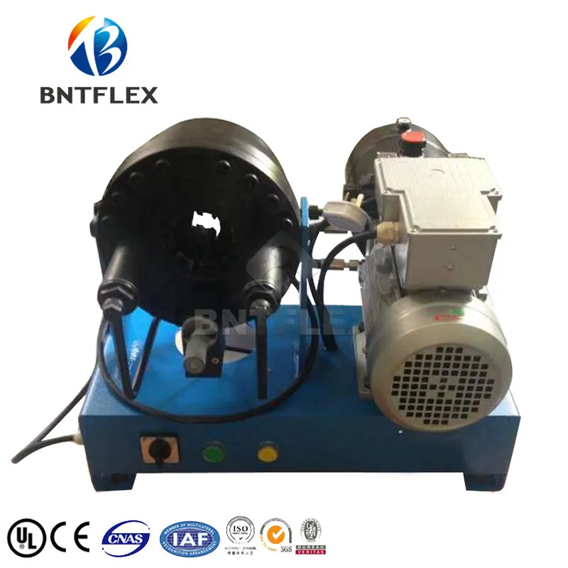 

Manufacture 220v 380v DC12V electric Newest E100 smart press 1 inch 2SN hydraulic hose crimper machine with 7 dies