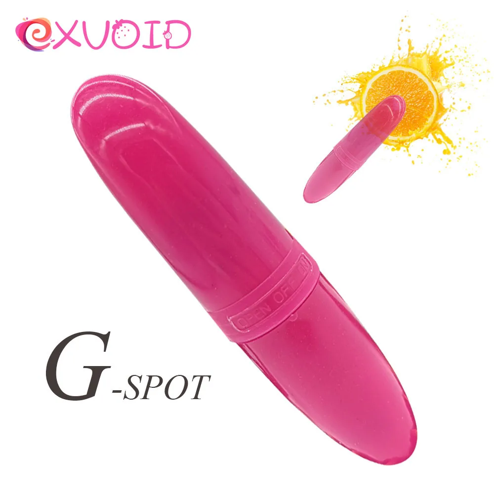 EXVOID вибратор для губной помады точки G Стимуляция клитора водонепроницаемый