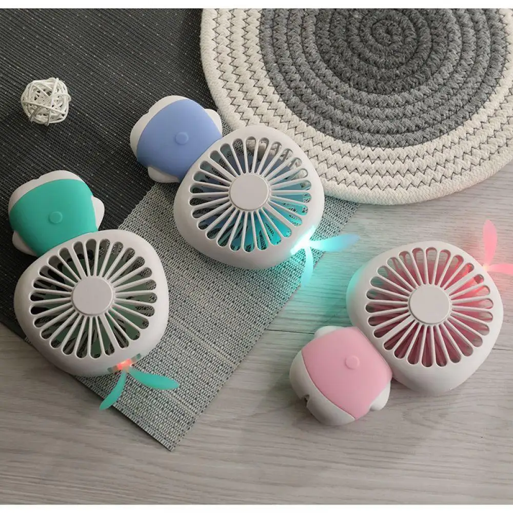 Портативные вентиляторы USB Перезаряжаемый охлаждающий Микки Мини милый