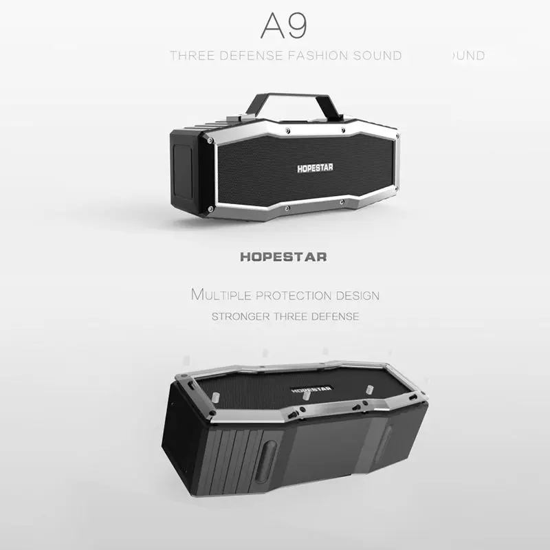 Горячие TTKK Hopestar A9 Ipx6 Водонепроницаемый Bluetooth динамик открытый портативный