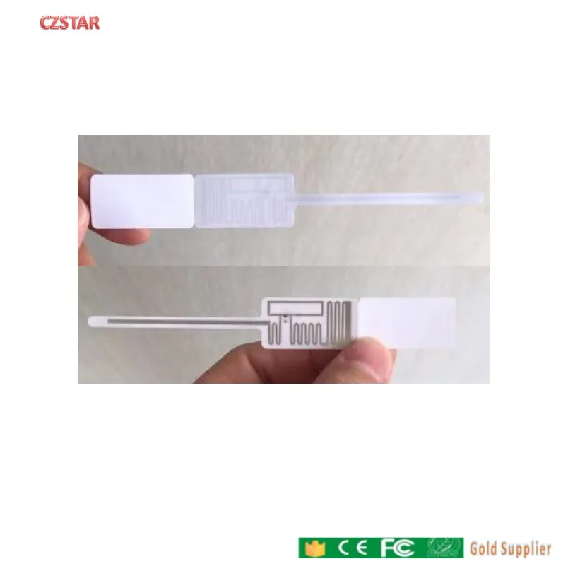 Заказная печать 1 см 5 метров большой диапазон gen2 УВЧ бумажная Ring rfid тег