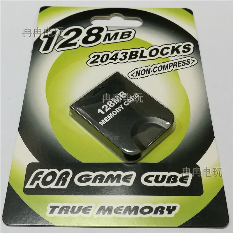 10 шт. Высококачественная 128 Мб карта памяти для Nintendo GameCube N GC МБ консоль |