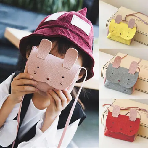 2019 New Rabbit PU Backpack Kid Girls Children Cute mini small Wallet Coin Shoulder Messenger Bag | Игрушки и хобби